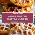 Apple Fritter Waffle Donuts (2)