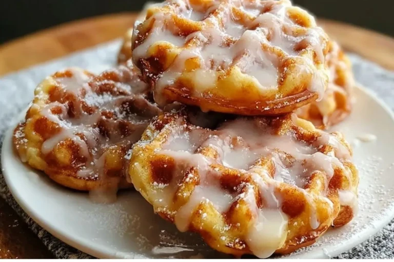 Apple Fritter Waffle Donuts