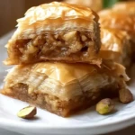 Apple Pie Baklava with Maple Syrup