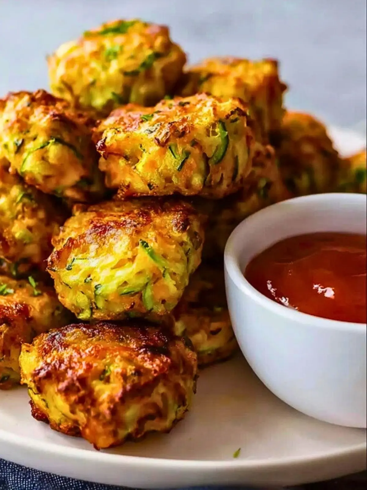 Baked Sweet Potato Zucchini Tots (1)