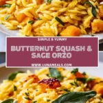 Butternut Squash & Sage Orzo (2)