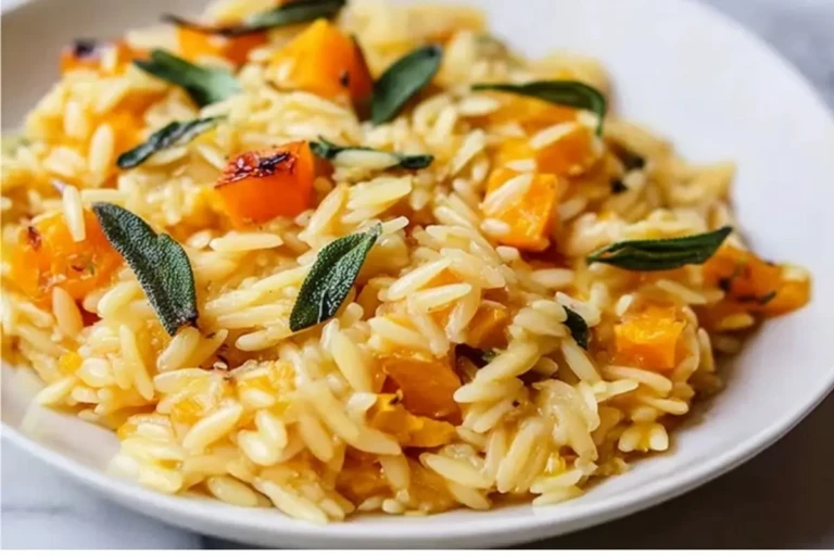 Butternut Squash & Sage Orzo