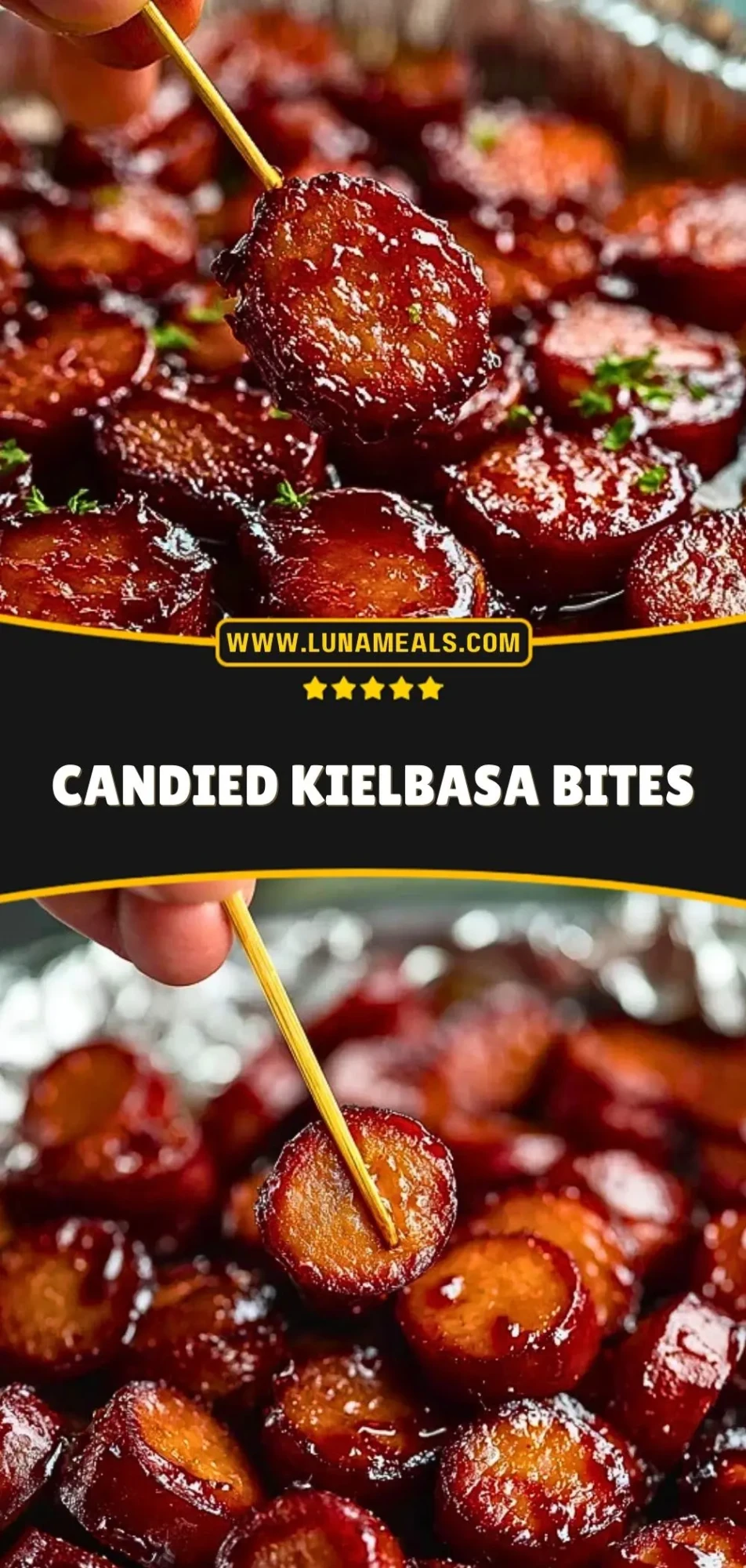 Candied Kielbasa Bites (3)