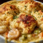 Cheddar Bay Biscuit Seafood Pot Pie