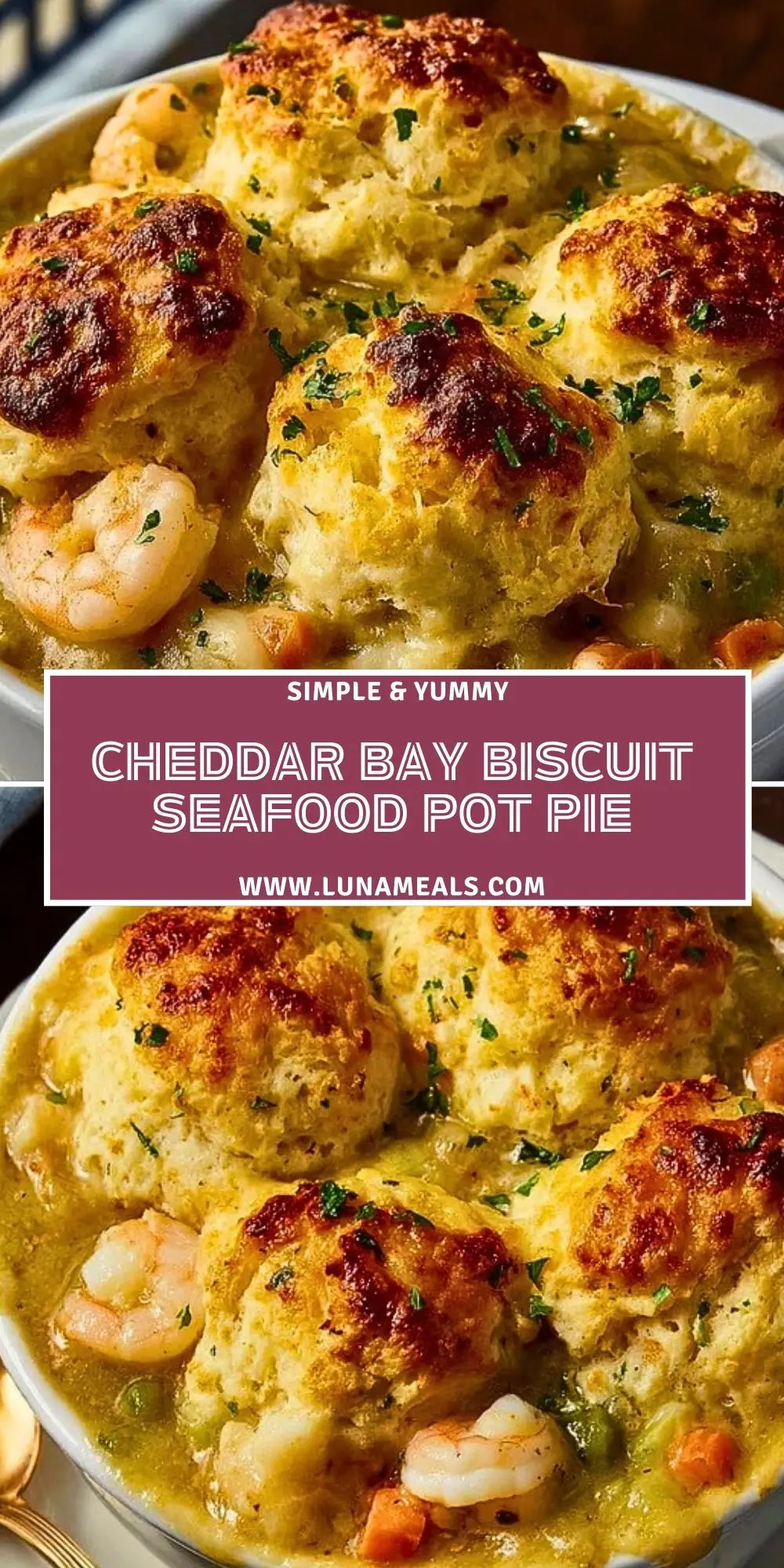 Cheddar Bay Biscuit Seafood Pot Pie (2)