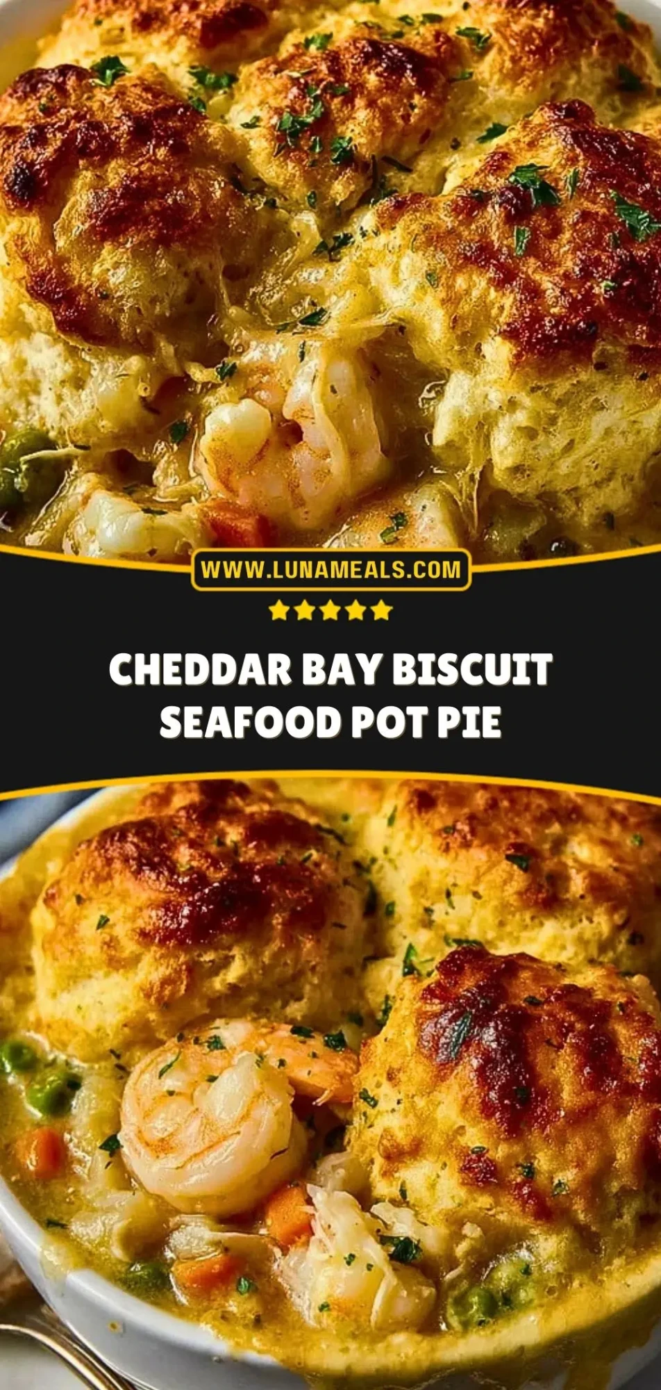 Cheddar Bay Biscuit Seafood Pot Pie (3)