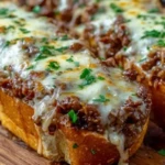 Cheesesteak Stuffed Garlic Bread Loaf