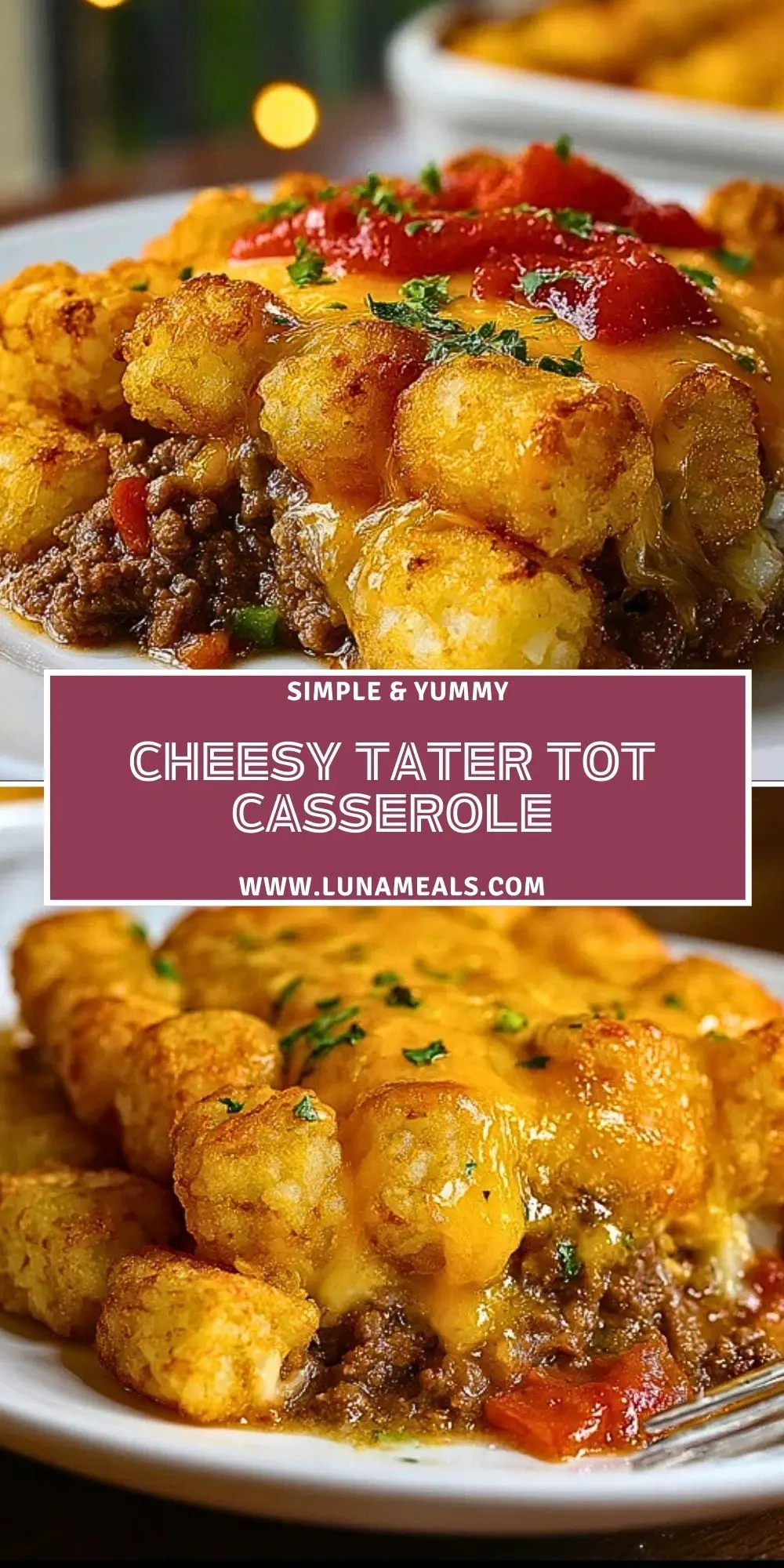 Cheesy Tater Tot Casserole (2)