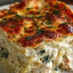 Chicken Alfredo Lasagna