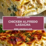 Chicken Alfredo Lasagna (2)