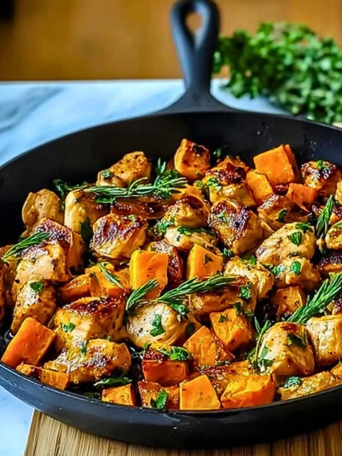 Chicken and Sweet Potato Skillet (1)