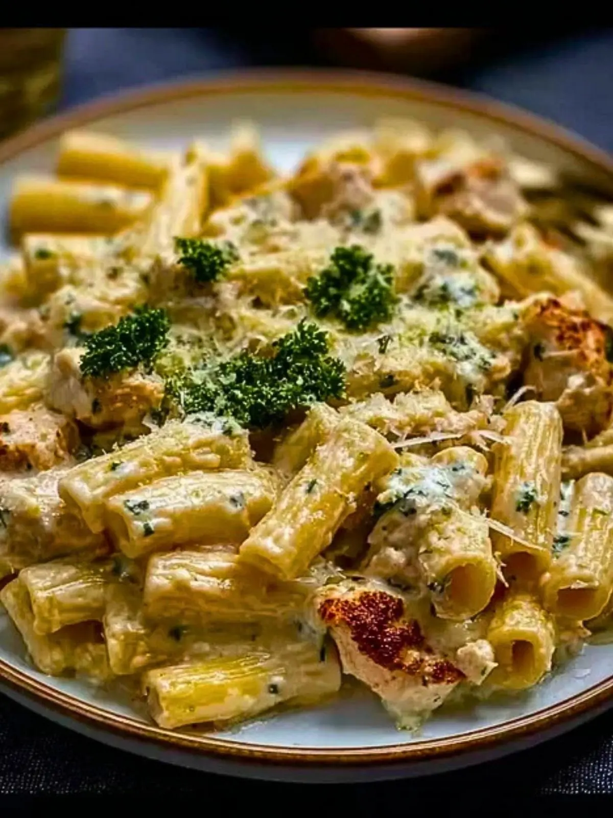 Chicken Rigatoni Alfredo (1)