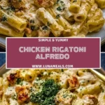 Chicken Rigatoni Alfredo (2)