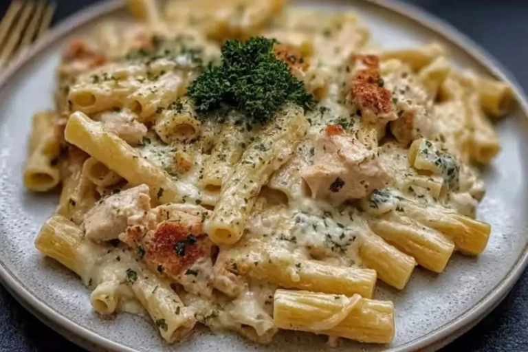 Chicken Rigatoni Alfredo