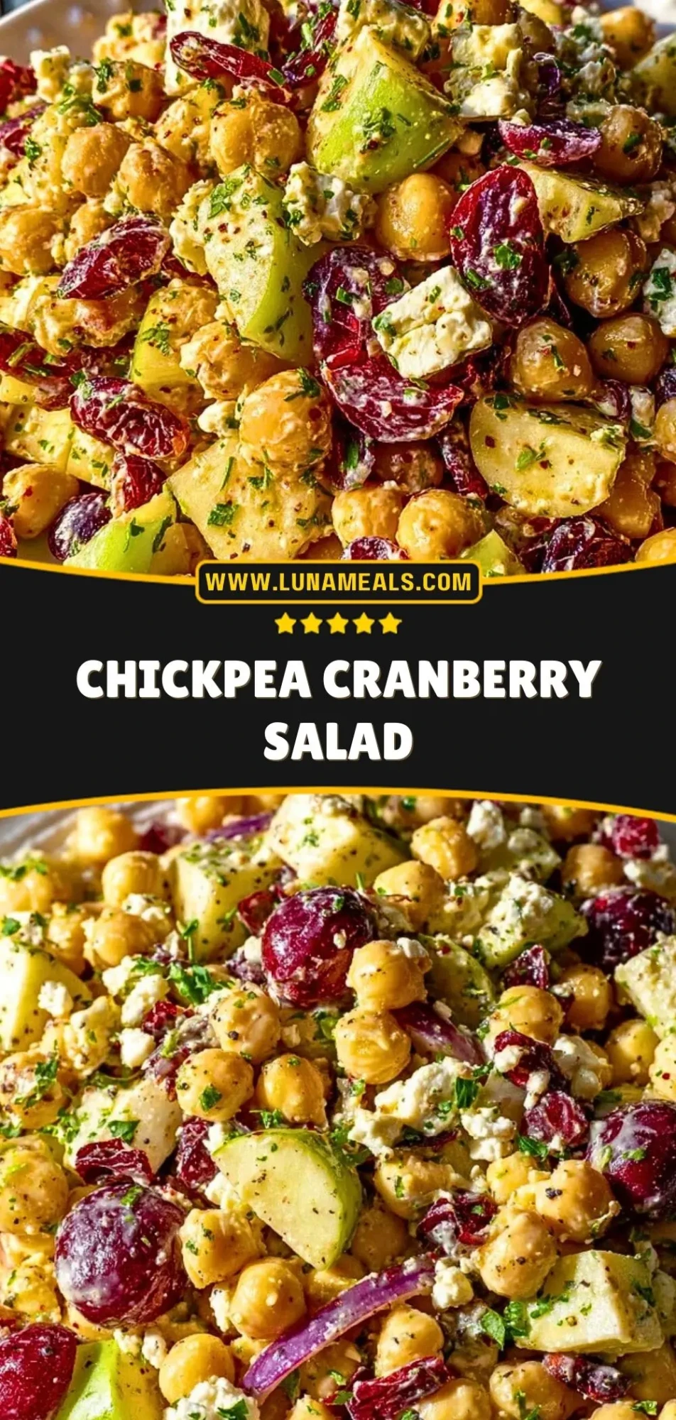 Chickpea Cranberry Salad (3)