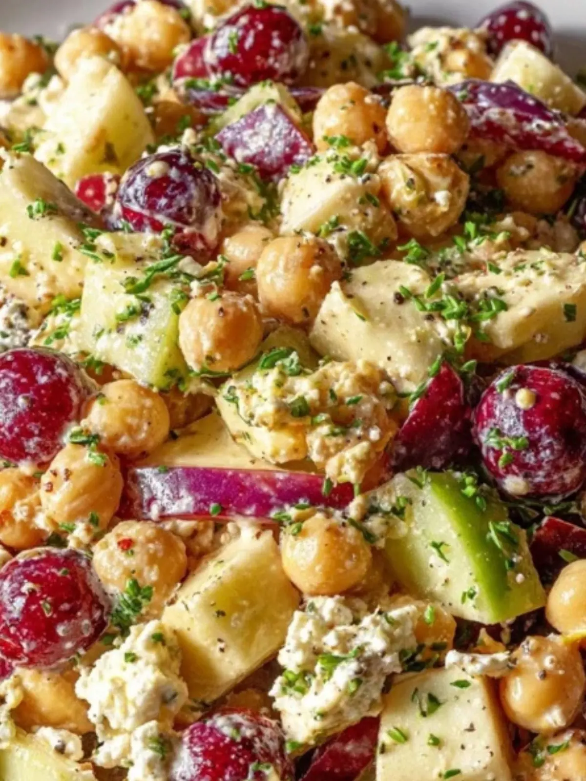 Chickpea Cranberry Salad