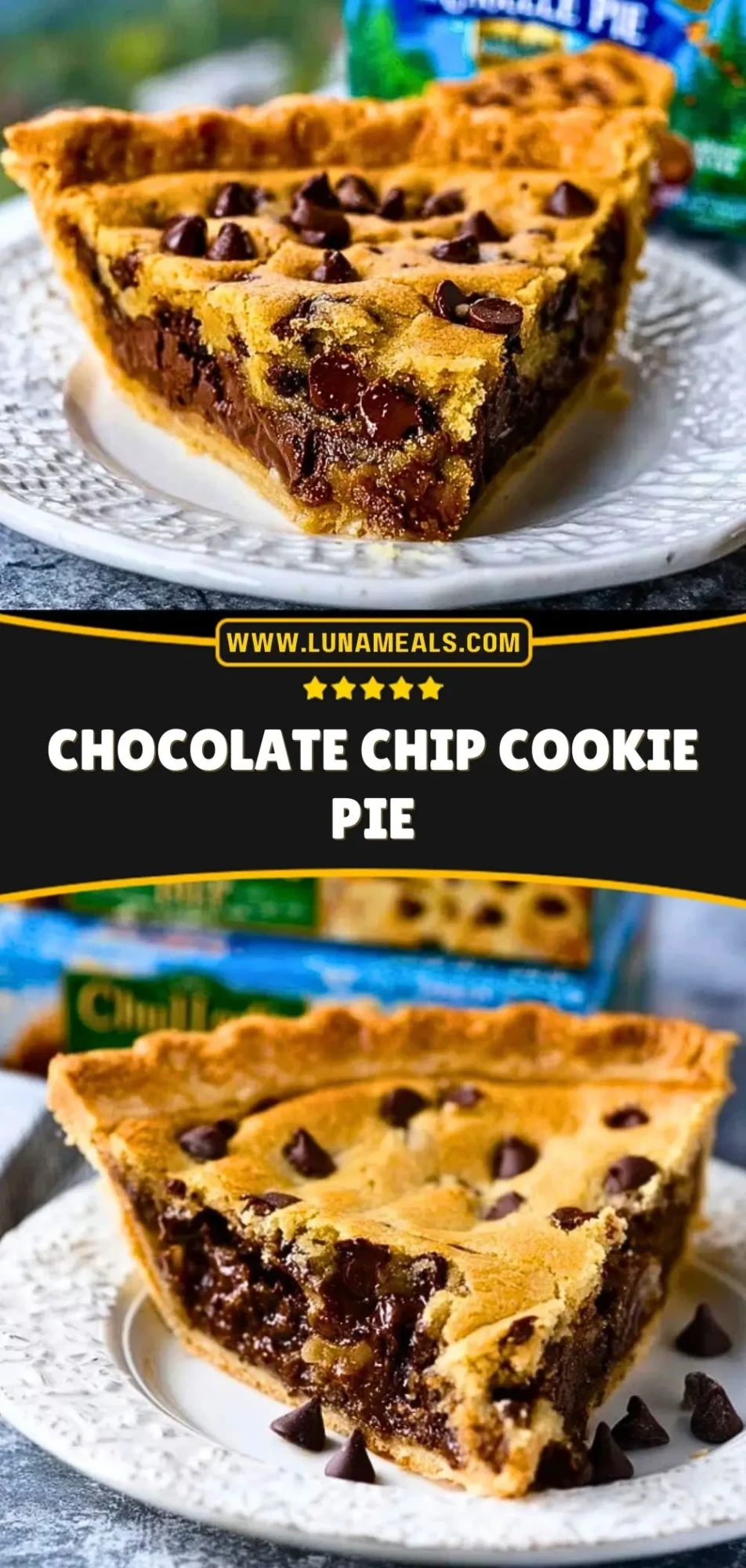 Chocolate Chip Cookie Pie (3)