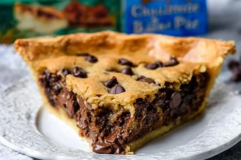 Chocolate Chip Cookie Pie