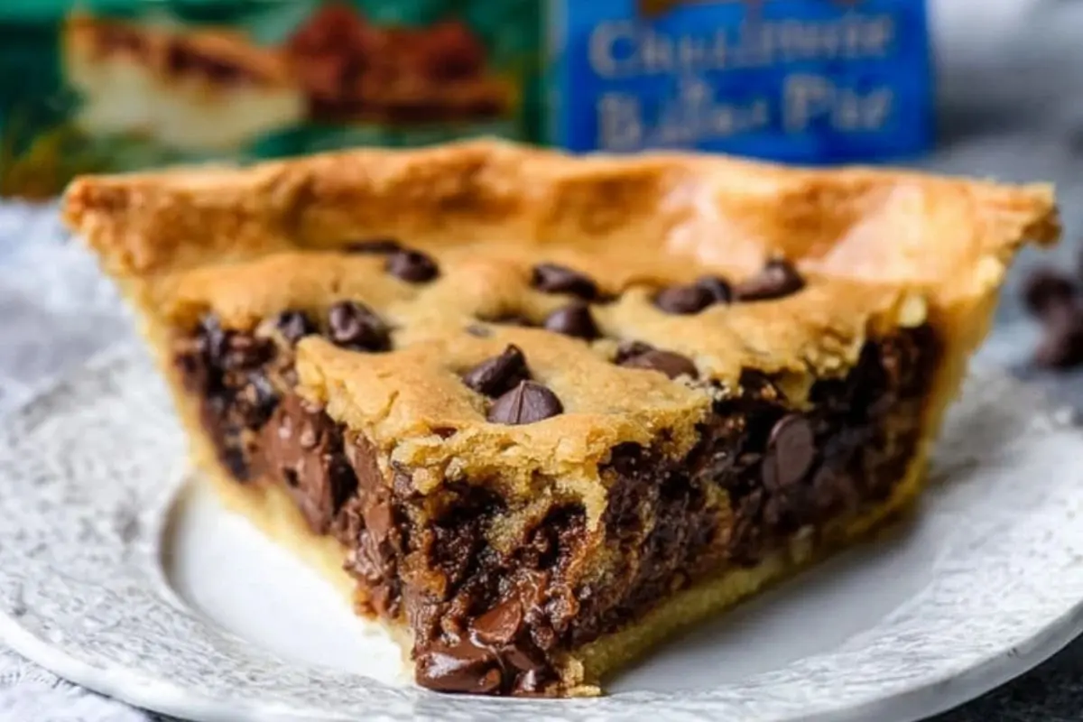 Chocolate Chip Cookie Pie