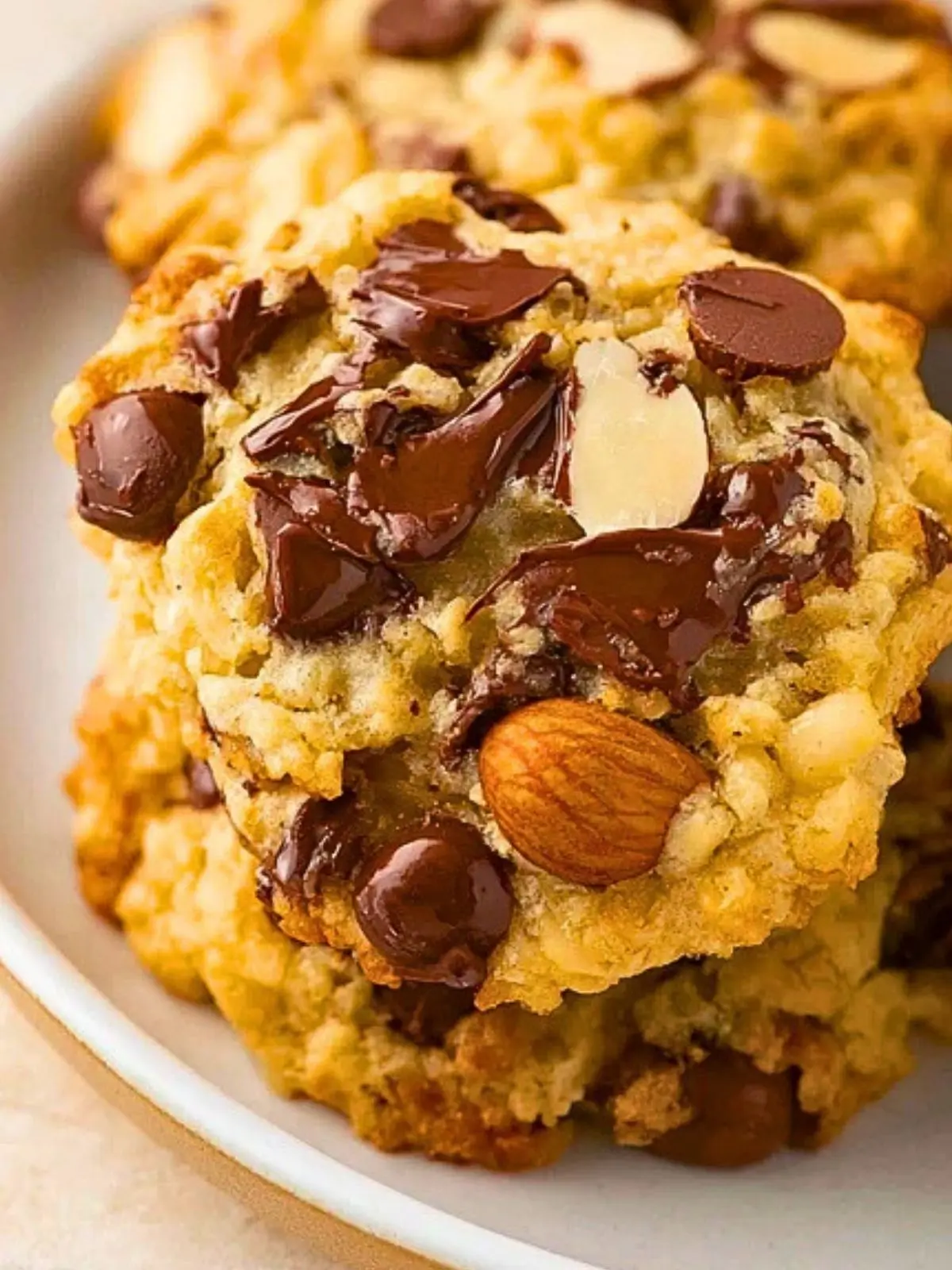 Chocolate Coconut Cookies with Almonds (1)