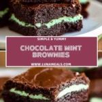 Chocolate Mint Brownies (2)