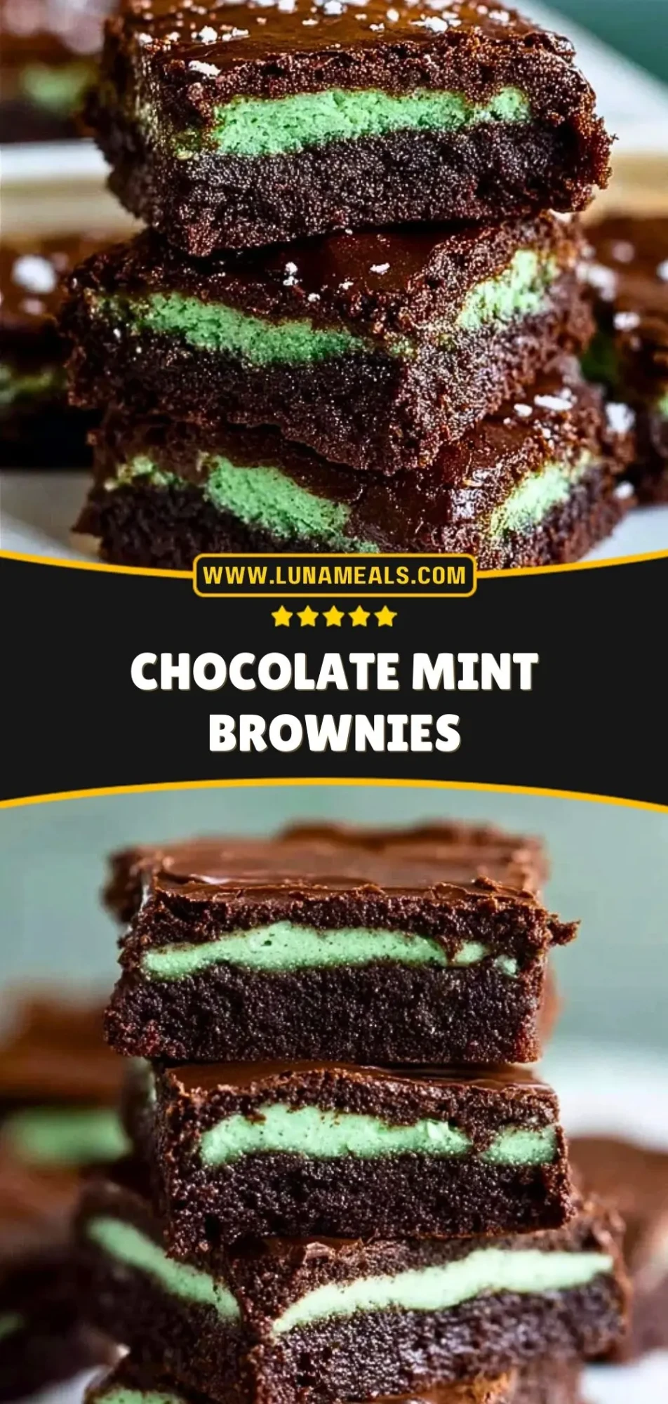 Chocolate Mint Brownies (3)