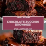 Chocolate Zucchini Brownies (2)