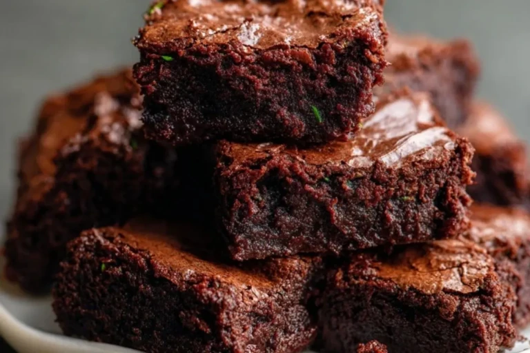 Chocolate Zucchini Brownies