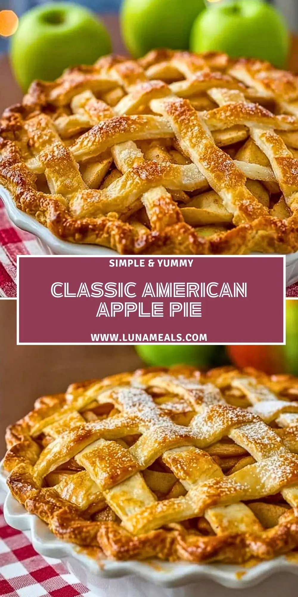 Classic American Apple Pie (2)