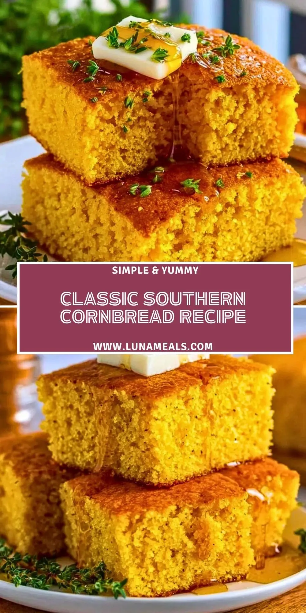 Classic Southern Cornbread Recipe (2)