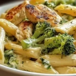Creamy Broccoli and Chicken Penne