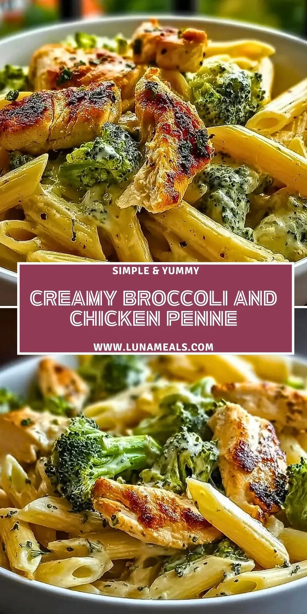 Creamy Broccoli and Chicken Penne (2)