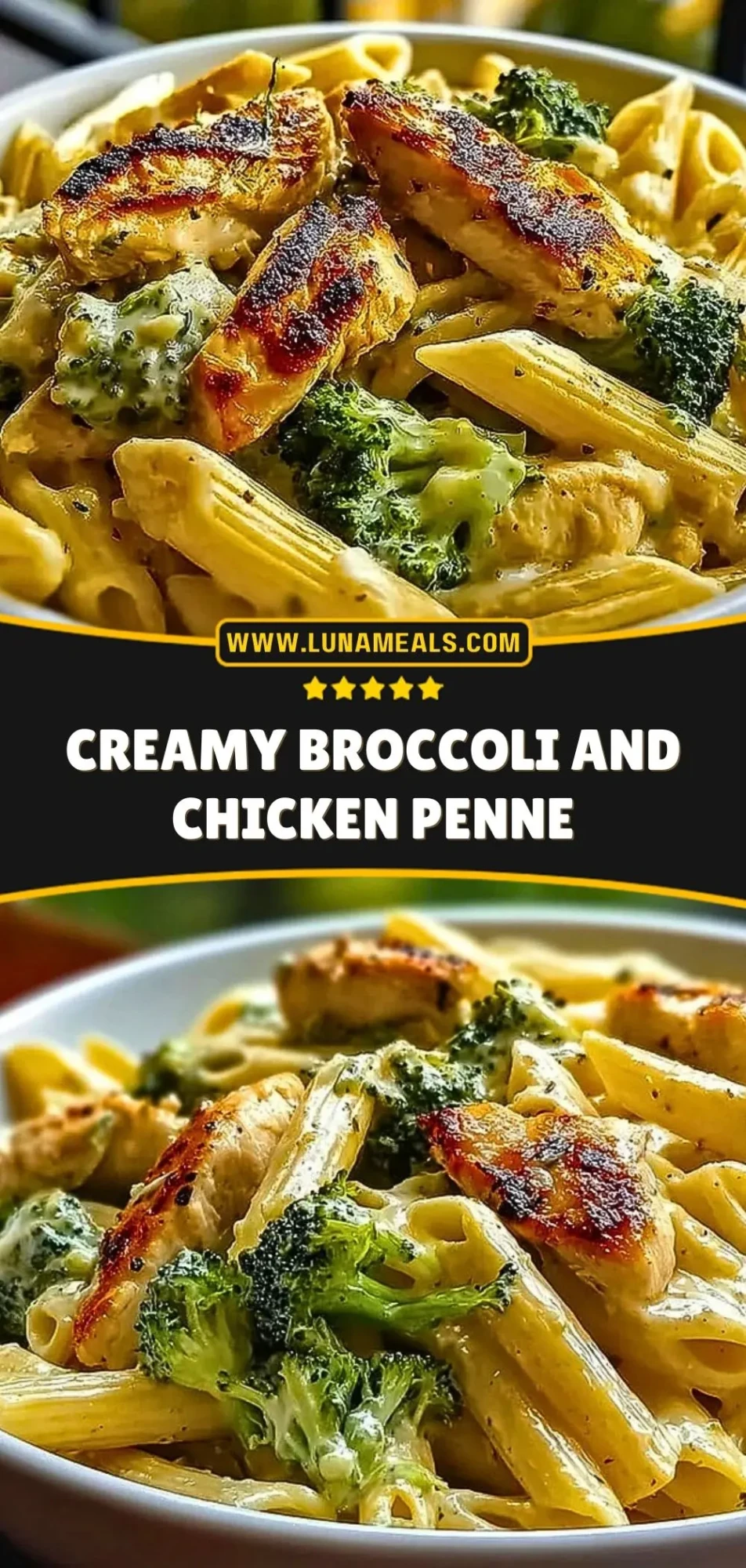 Creamy Broccoli and Chicken Penne (3)