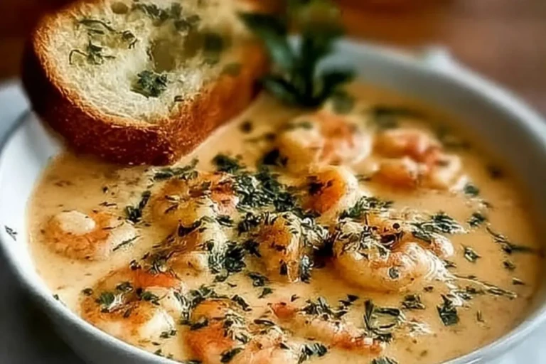 Creamy Crab and Shrimp Seafood Bisque