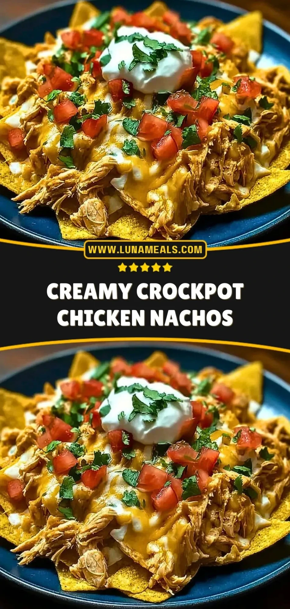 Creamy Crockpot Chicken Nachos (3)