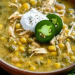 Creamy Green Chicken Chili