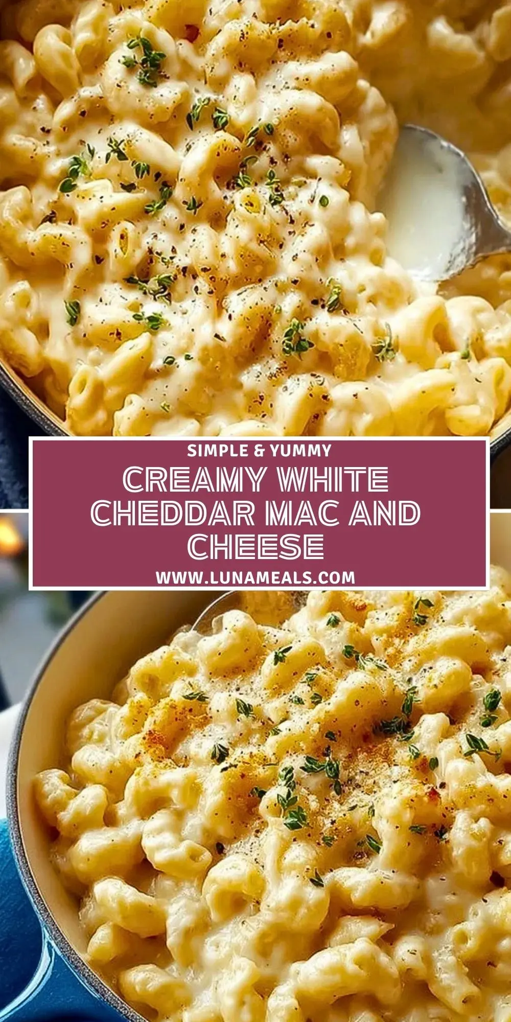 Creamy White Cheddar Mac and Cheese (2)
