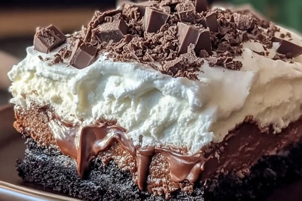 Decadent Brownie Refrigerator Cake (1)