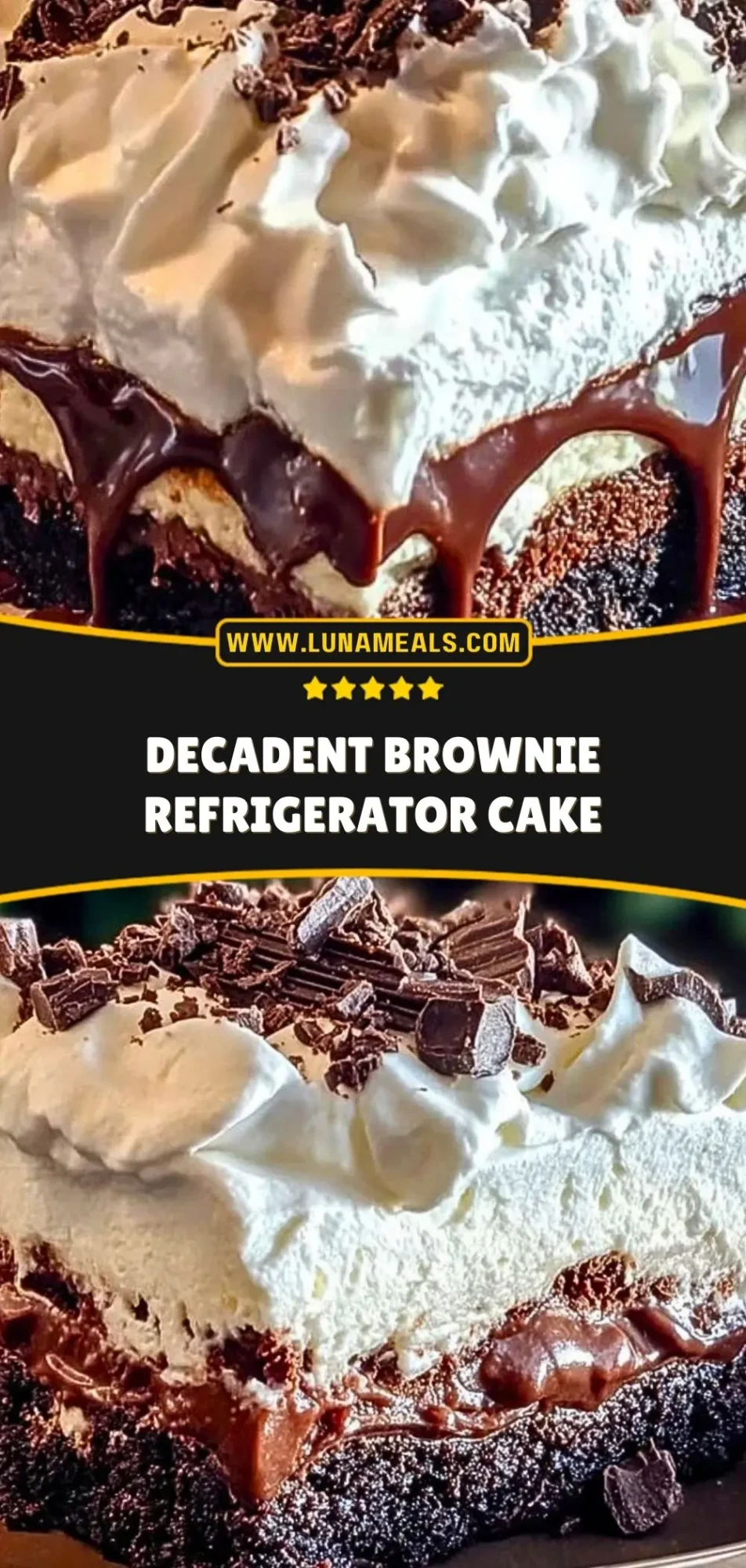 Decadent Brownie Refrigerator Cake (3)