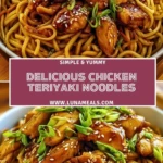 Delicious Chicken Teriyaki Noodles (2)