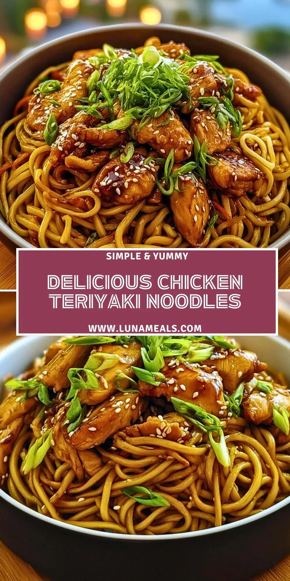 Delicious Chicken Teriyaki Noodles (2)
