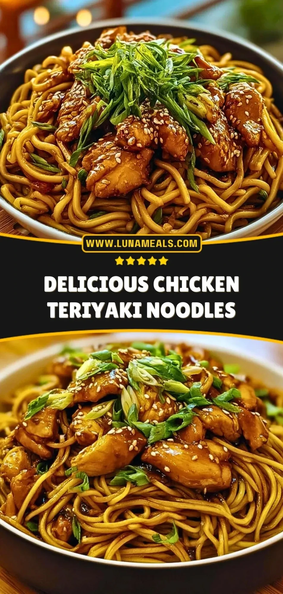 Delicious Chicken Teriyaki Noodles (3)