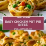 Easy Chicken Pot Pie Bites (2)