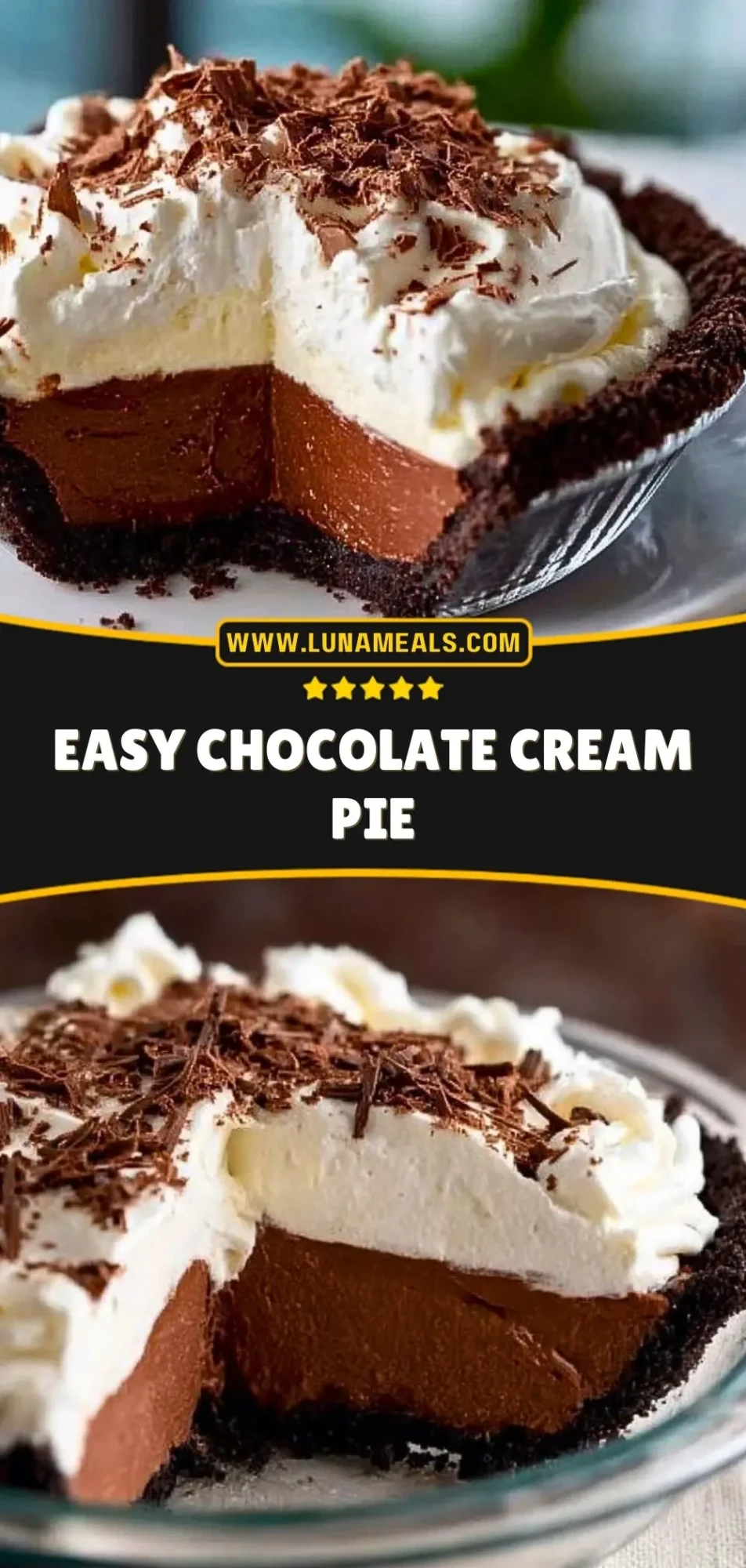 Easy Chocolate Cream Pie (3)