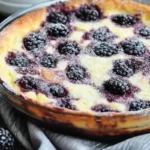Easy Homemade Blackberry Clafoutis