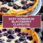 Easy Homemade Blackberry Clafoutis (2)