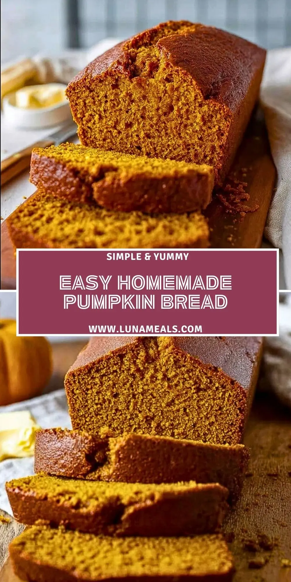Easy Homemade Pumpkin Bread (2)