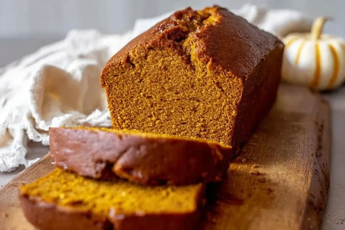 Easy Homemade Pumpkin Bread