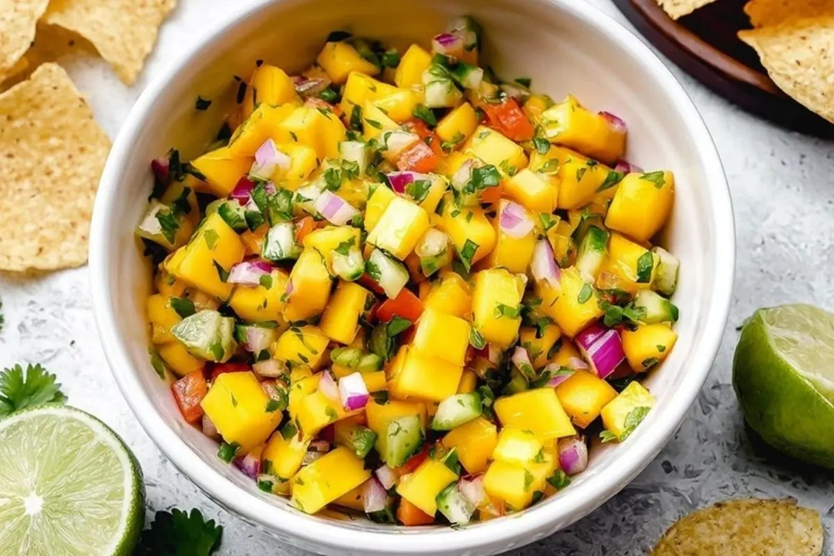 Easy Summer Mango Salsa