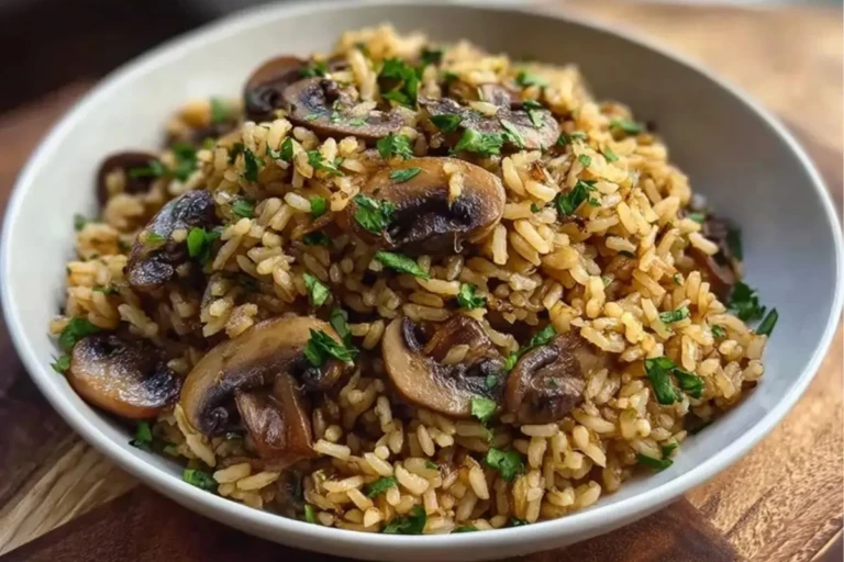 Flavor-Packed One-Pot Mushroom Rice